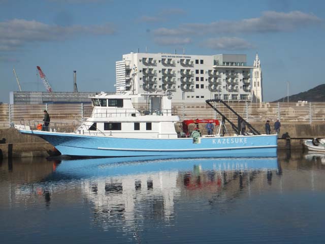 下田　調査作業船　完成　回航　2026/1/7