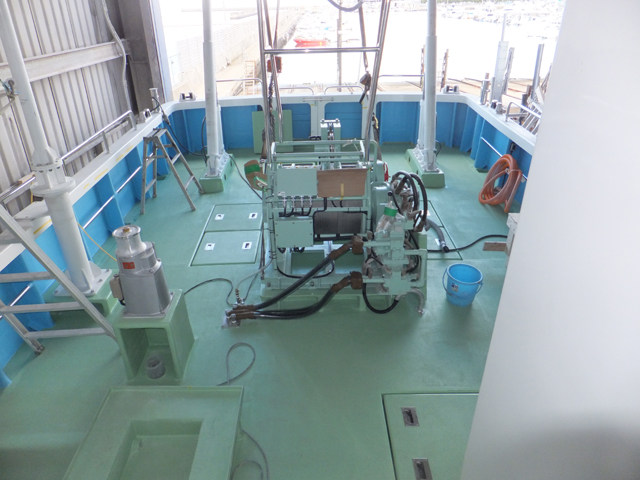 高知大学「豊旗丸」進水、試運転、回航2024./2/17