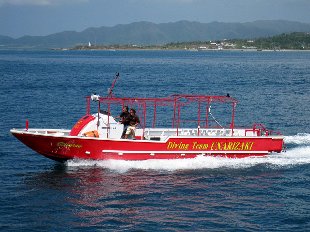 西表島ダイビングボート Stingray
