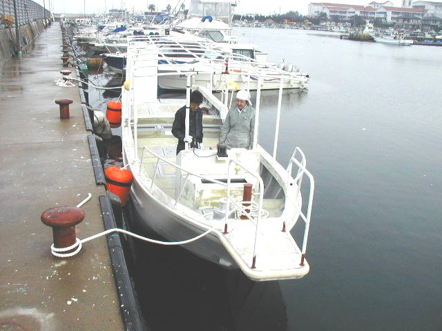 西表島向きダイビングボート 36 Divingboat